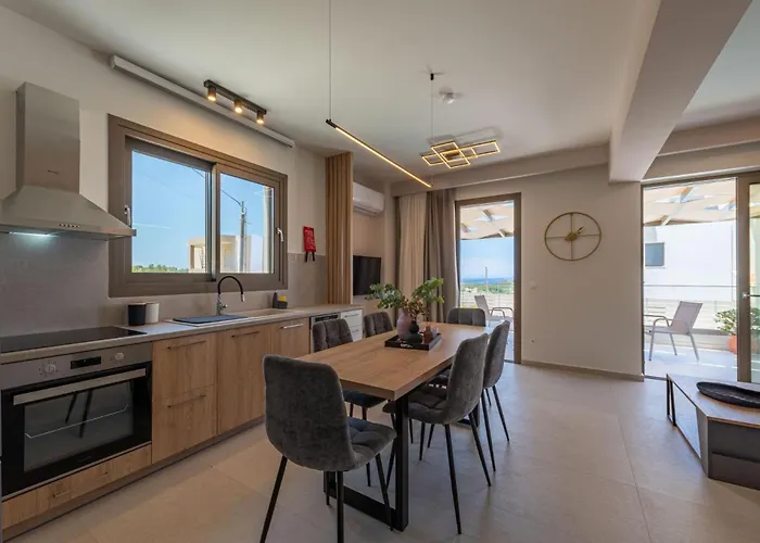 Athel Panoramic View Athina Villa Rethymno (Crete)